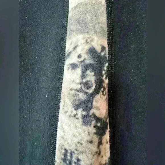 Vintage Lululemon Womens Black Abstract India Scuba Hoodie Summer Casual 10 - Picture 5 of 15